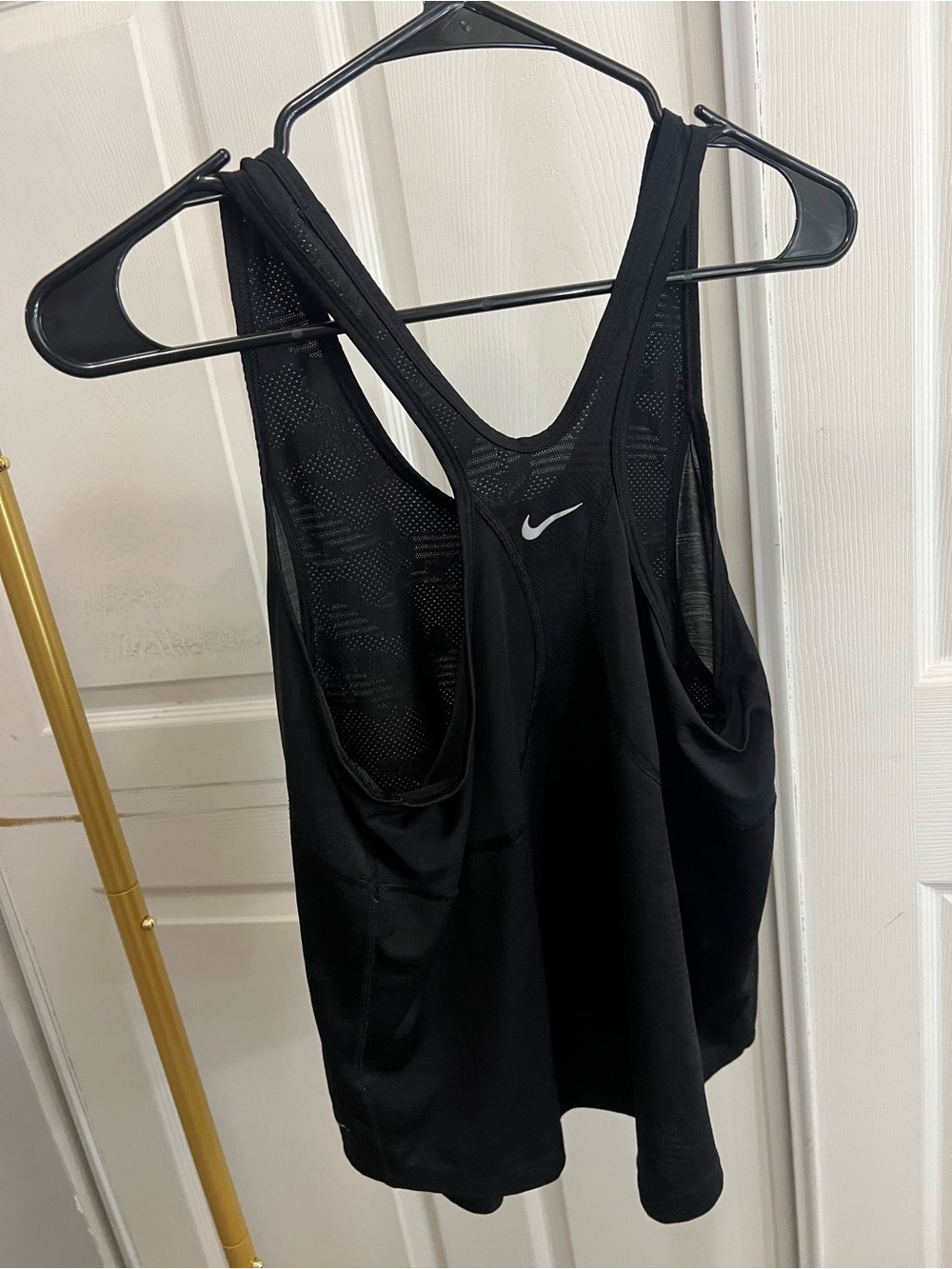 Nike Black Mesh Racerback Training Tank - Picture 2 of 3